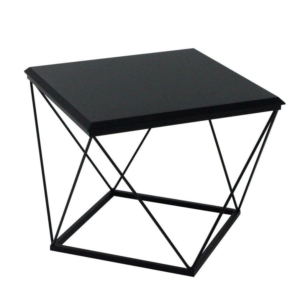 โต๊ะกลาง KONCEPT SATOMI 19210903 58 ซม. สีดำ