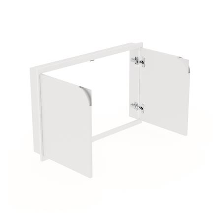 บานใต้เตา KITZCHO CURVE 86x56 ซม. สี DIAMOND_2