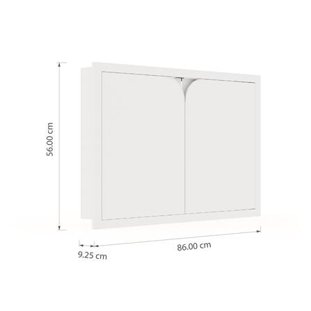 บานใต้เตา KITZCHO CURVE 86x56 ซม. สี DIAMOND_4
