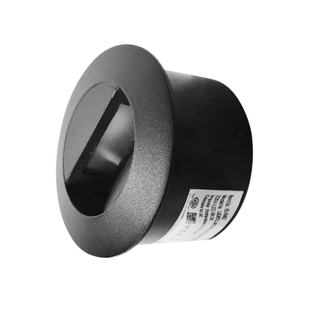 ไฟผนังภายนอก LED L&E 65-A0402 3 วัตต์ WARM WHITE สีดำ