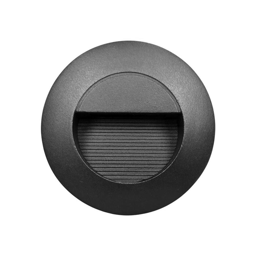 ไฟผนังภายนอก LED L&E 65-A0402 3 วัตต์ WARM WHITE สีดำ