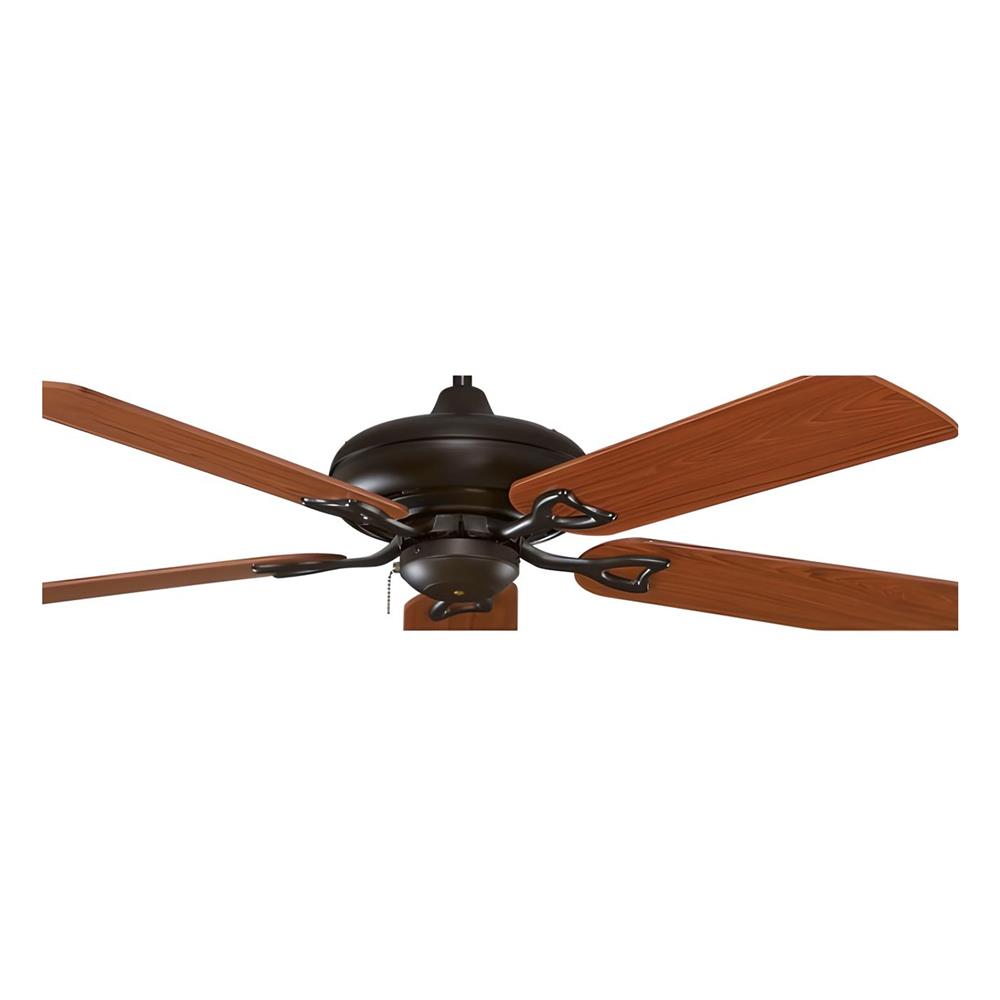 พัดลมไม่มีโคมไฟ MR.KEN 25-02075 52 นิ้ว สีน้ำตาลเข้ม