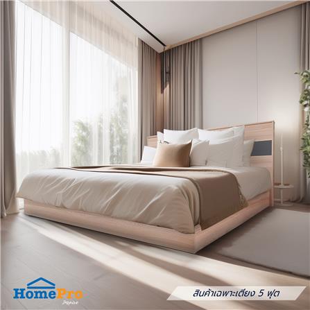 เตียง 5 ฟุต FURDINI BRICK สี PINEOAK_2