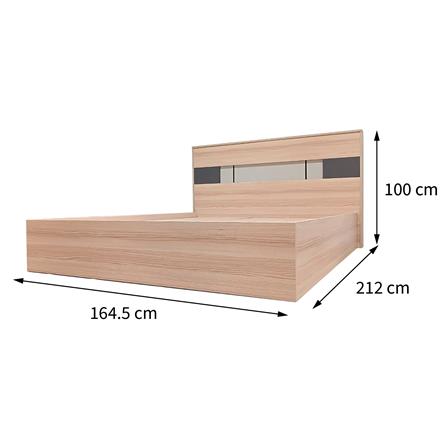 เตียง 5 ฟุต FURDINI BRICK สี PINEOAK_6