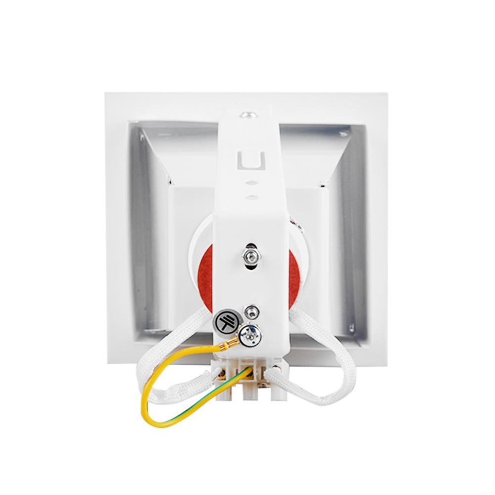 ดาวน์ไลท์ LUMAX E27 23-01759_1 4.4 นิ้ว สีขาว สี่เหลี่ยม