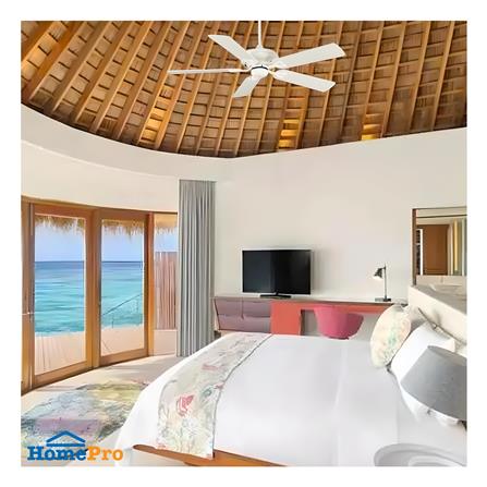 พัดลมไม่มีโคมไฟ MR.KEN 25-02076 52 นิ้ว สีขาว_3