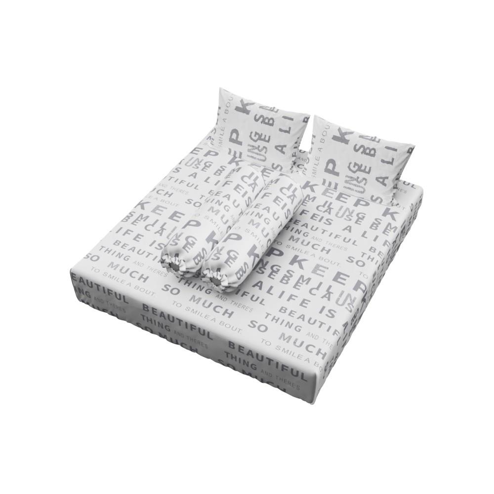 ชุดผ้าปูที่นอน 5 ฟุต (ชุด 5 ชิ้น) FACINO PRINT FA080