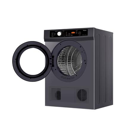 เครื่องอบผ้าฝาหน้า HAIER HDV80E1 8 กก. VENTING สีเทา_4