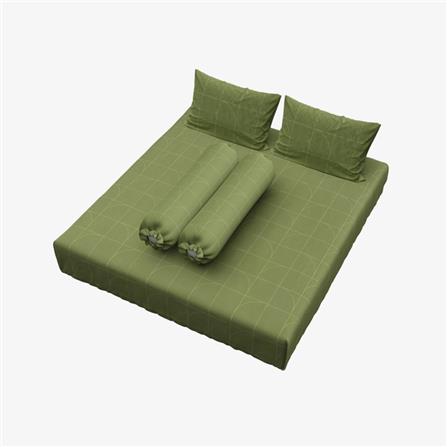 ชุดผ้าปูที่นอน 6 ฟุต (ชุด 5 ชิ้น) FACINO PRINT FA086_1