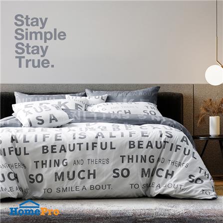 ชุดผ้าปูที่นอน 6 ฟุต (ชุด 5 ชิ้น) FACINO PRINT FA080_0