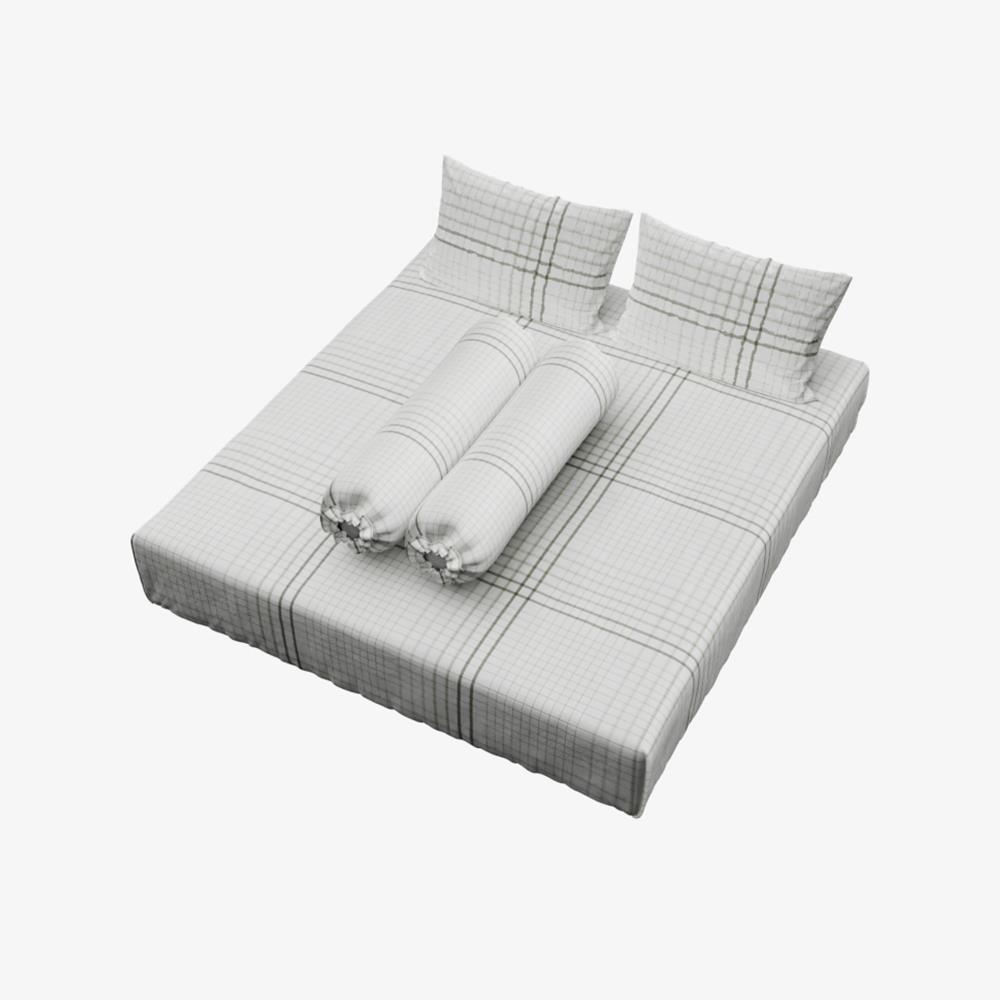 ชุดผ้าปูที่นอน 6 ฟุต (ชุด 5 ชิ้น) FACINO PRINT FA087