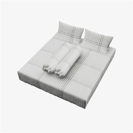 ชุดผ้าปูที่นอน 6 ฟุต (ชุด 5 ชิ้น) FACINO PRINT FA087_1