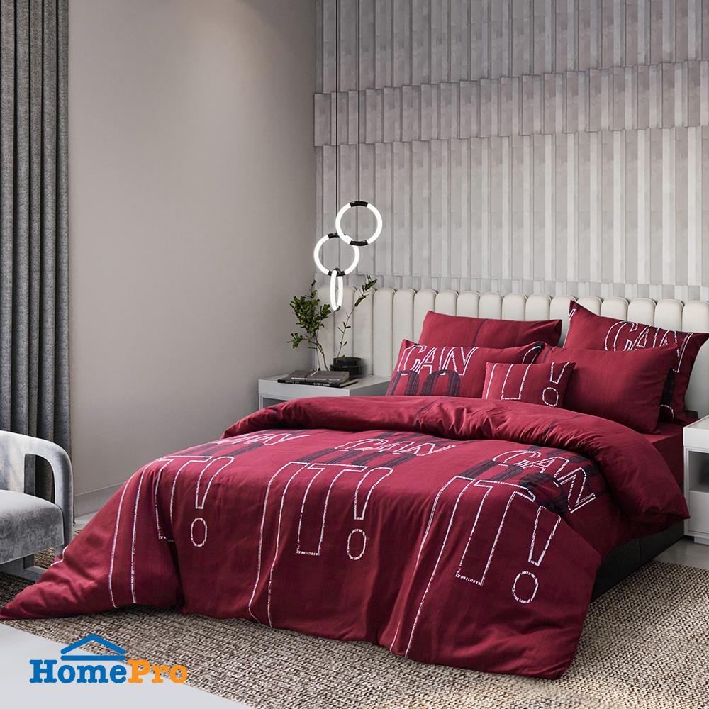 ชุดผ้าปูที่นอน 6 ฟุต (ชุด 5 ชิ้น) FACINO PRINT FA082