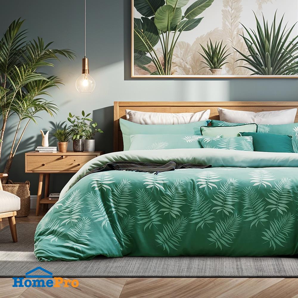 ชุดผ้าปูที่นอน 6 ฟุต (ชุด 5 ชิ้น) FACINO PRINT FA081