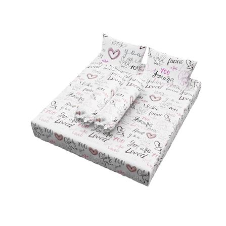 ชุดผ้าปูที่นอน 6 ฟุต (ชุด 5 ชิ้น) FACINO PRINT FA089_1