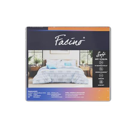 ชุดผ้าปูที่นอน 5 ฟุต (ชุด 5 ชิ้น) FACINO PRINT FA078_4