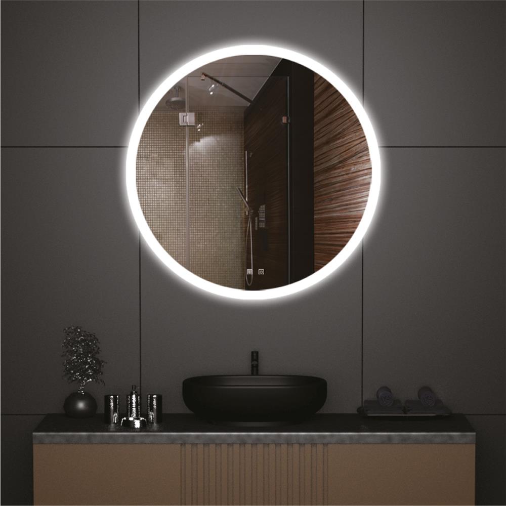 กระจกเงาตกแต่ง LED WSP MLD2-3 80x80 ซม.