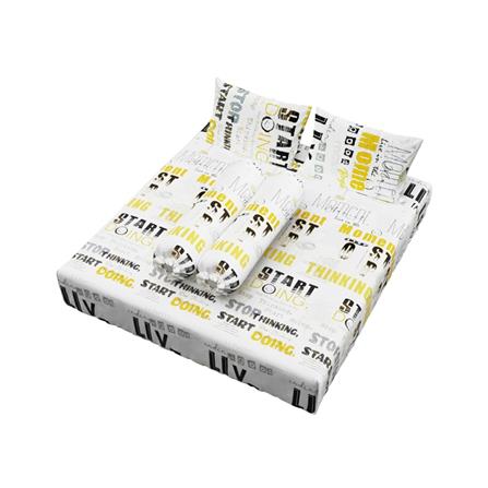 ชุดผ้าปูที่นอน 5 ฟุต (ชุด 5 ชิ้น) FACINO PRINT FA088_1