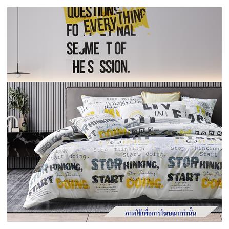 ชุดผ้าปูที่นอน 5 ฟุต (ชุด 5 ชิ้น) FACINO PRINT FA088_0