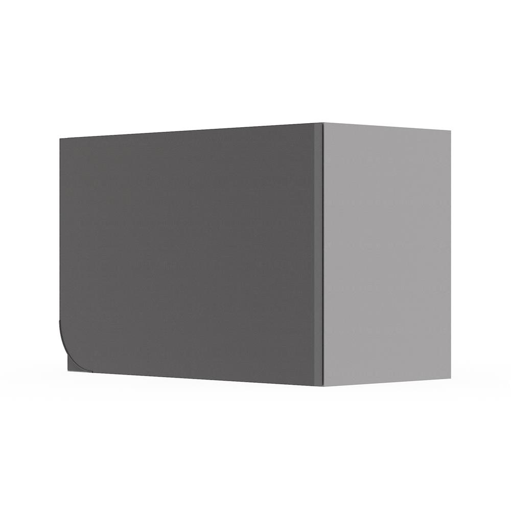 ตู้แขวนเดี่ยวเปิดขวา KITZCHO CURVE 60x40 ซม. สี GREY GRAPHITE