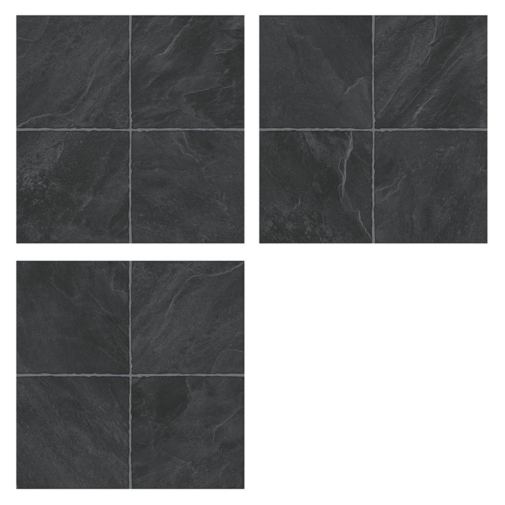 กระเบื้องพื้นพอร์ซเลน  16x16 นิ้ว COTTO แคนยอน สโตน กราไฟต์ PM 0.96 ตร.ม.