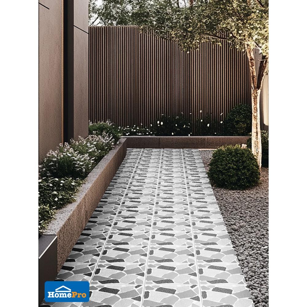 กระเบื้องพื้น 16x16 นิ้ว SOSUCO ฮาร์ทแคนดี้ เทา PM 0.96 ตร.ม.