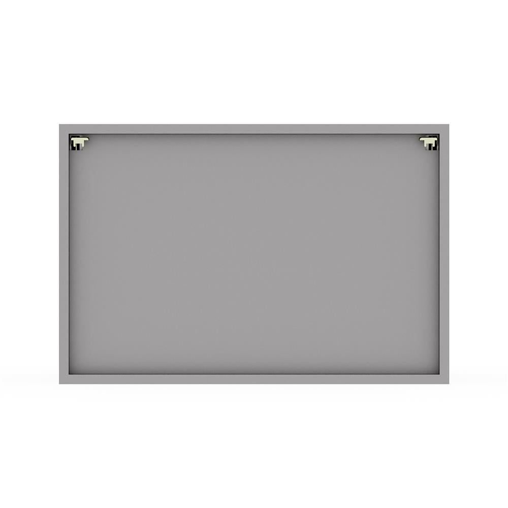 ตู้แขวนเดี่ยวซ้าย KITZCHO CURVE 60x40 ซม. สี GREY GRAPHITE