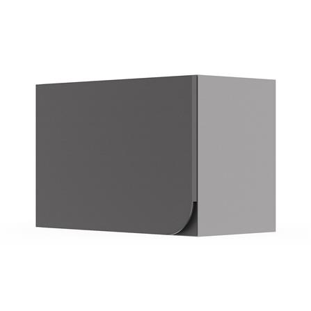 ตู้แขวนเดี่ยวซ้าย KITZCHO CURVE 60x40 ซม. สี GREY GRAPHITE_1