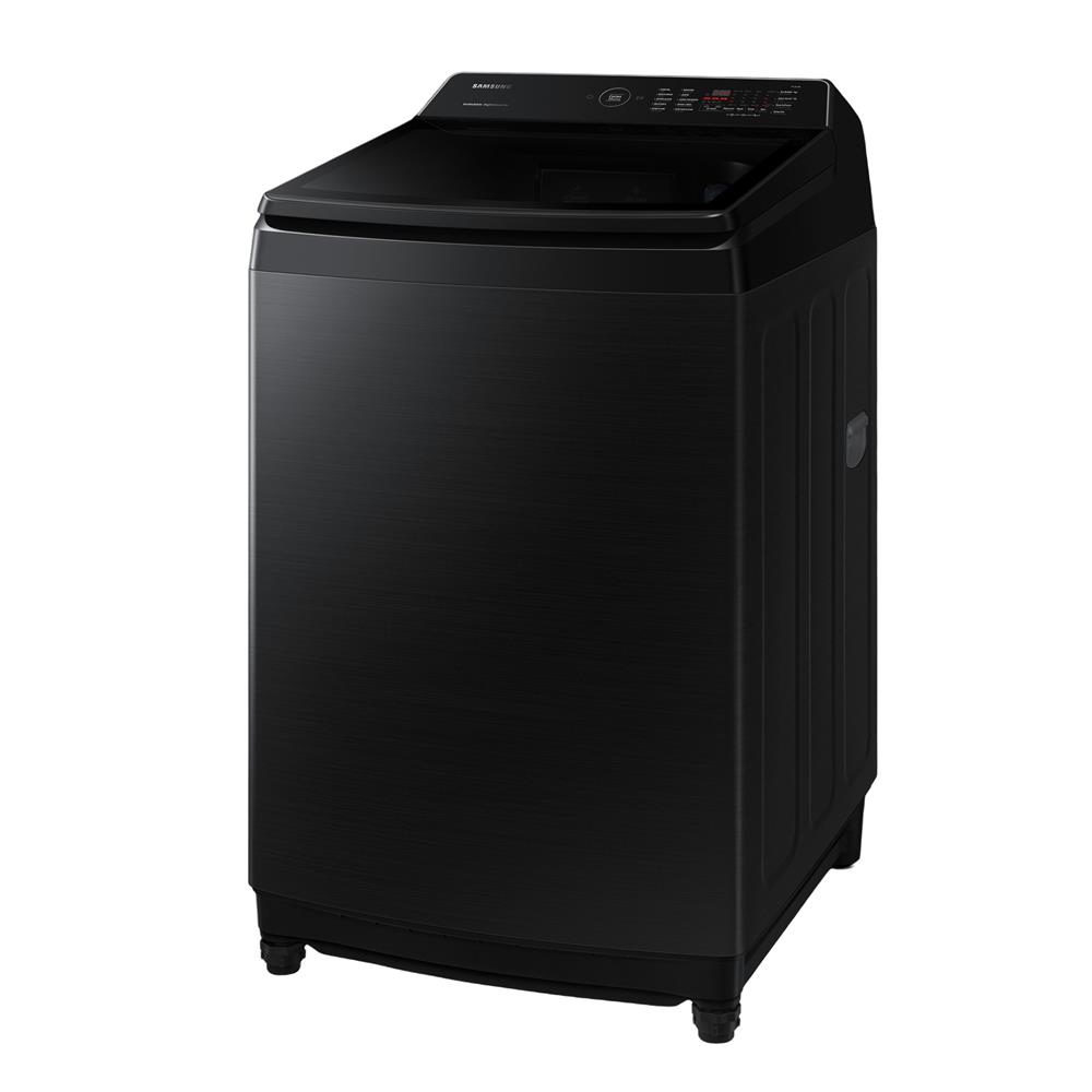 เครื่องซักผ้าฝาบน SAMSUNG WA21CG6886BVHP 21 กก. 700RPM อินเวอร์เตอร์ สีดำ PCR