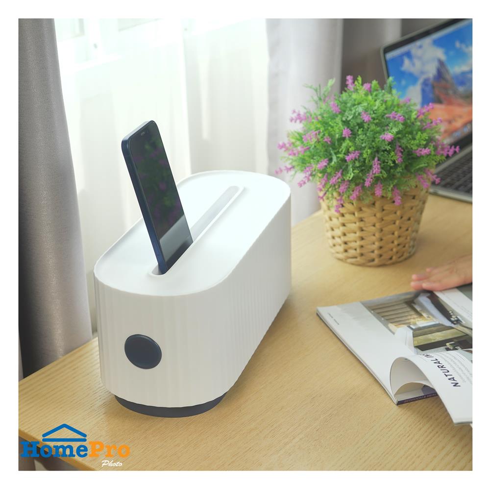 กล่องเก็บสายไฟ STACKO 33X14X14 ซม. สีขาว