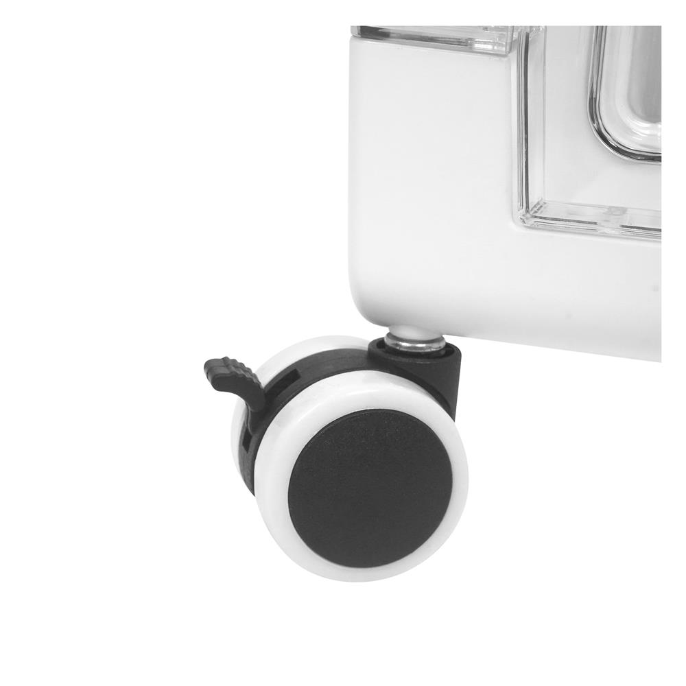 ชั้นวางของพับได้ 3 ชั้น STACKO SKY 42X28X71.7 ซม. สีใส