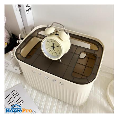 กล่องจัดเก็บเราเตอร์ WI-FI STACKO 20X28X20 ซม. สีครีม_4