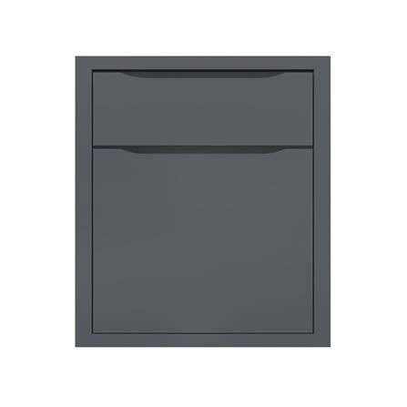 ตู้ลิ้นชัก MJ ECO 86x66 ซม. สี GREY GRAPHITE_0