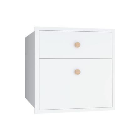 ตู้ลิ้นชัก MJ DOT 86x66 ซม. สี WHITE_1