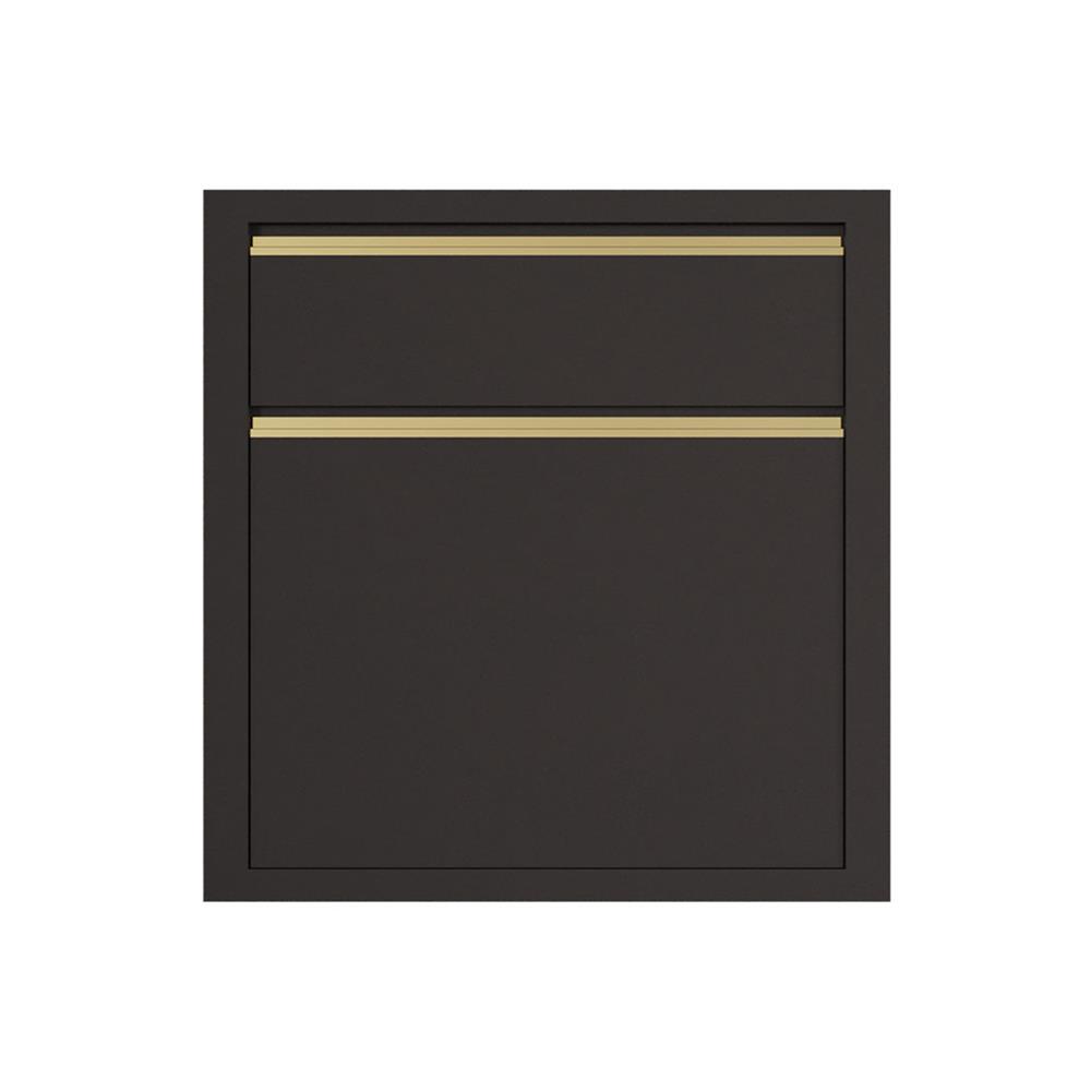 ตู้ลิ้นชัก 2 ชั้น MJ ETERNITY 86x66 ซม. สี GREY GRAPHITE