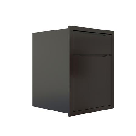 ตู้ลิ้นชัก MJ ECO 66x66 ซม. สี DARK CHOCOLATE_1