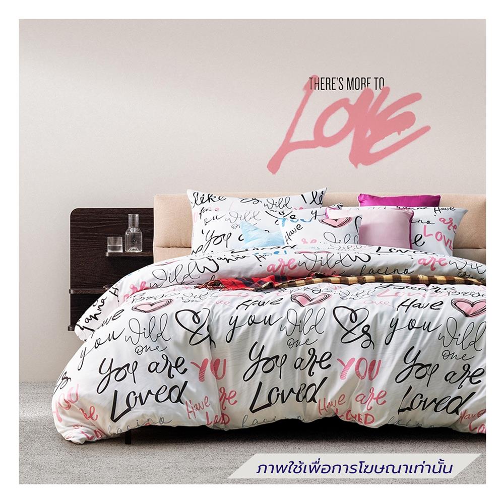 ชุดผ้าปูที่นอน 6 ฟุต (ชุด 6 ชิ้น) FACINO PRINT FA089