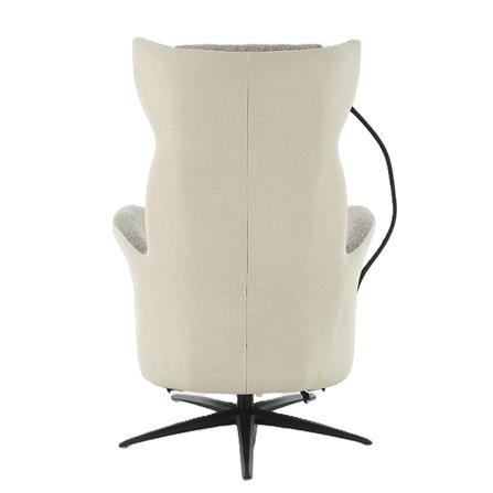 เก้าอี้ปรับนอนไฟฟ้า BENETTA DEVI สีน้ำตาล_3