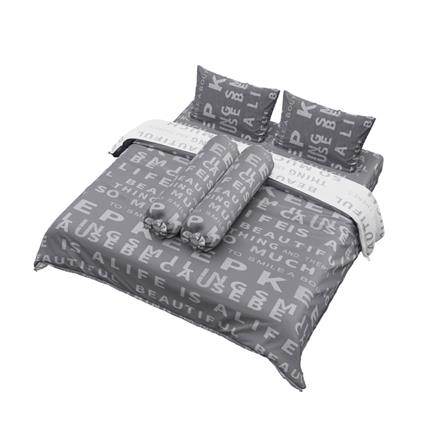 ชุดผ้าปูที่นอน 6 ฟุต (ชุด 6 ชิ้น) FACINO PRINT FA079_1