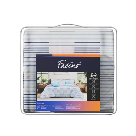 ชุดผ้าปูที่นอน 6 ฟุต (ชุด 6 ชิ้น) FACINO PRINT FA078_4