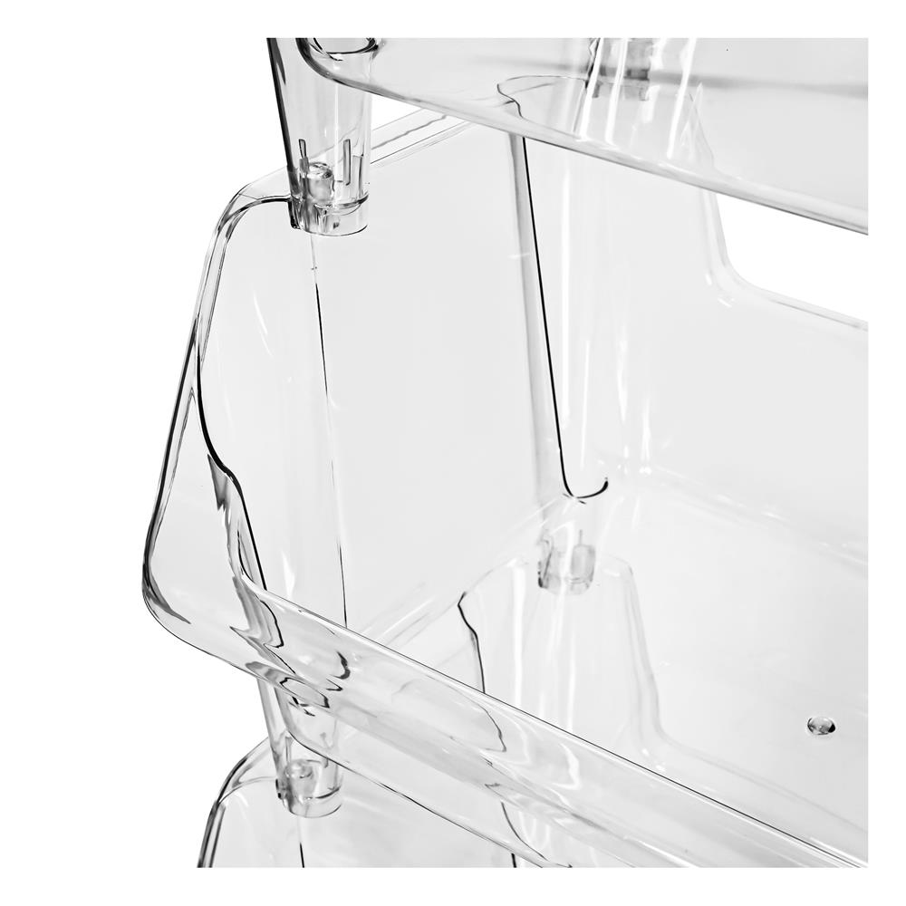 ชั้นวางของ 4 ชั้น STACKO KLARO 42X32.5X103.5 ซม. สีใส