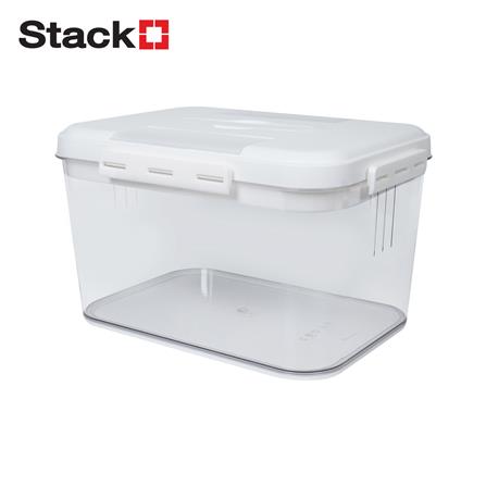 กล่องหูหิ้ว STACKO MEDICAL SIZE L 34X24.5X19 ซม. สีใส_0