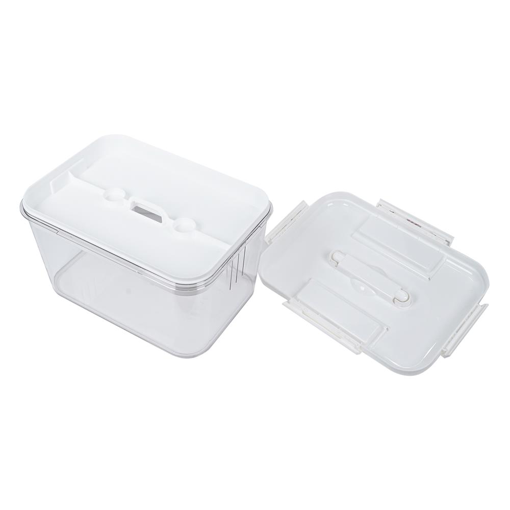 กล่องหูหิ้ว STACKO MEDICAL SIZE S 28X20.5X16 ซม. สีใส