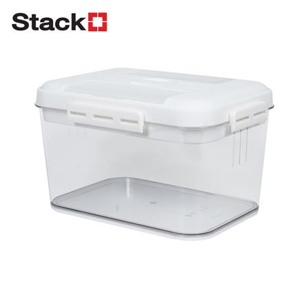 กล่องหูหิ้ว STACKO MEDICAL SIZE S 28X20.5X16 ซม. สีใส_1