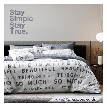 ชุดผ้าปูที่นอน 6 ฟุต (ชุด 6 ชิ้น) FACINO PRINT FA080_0