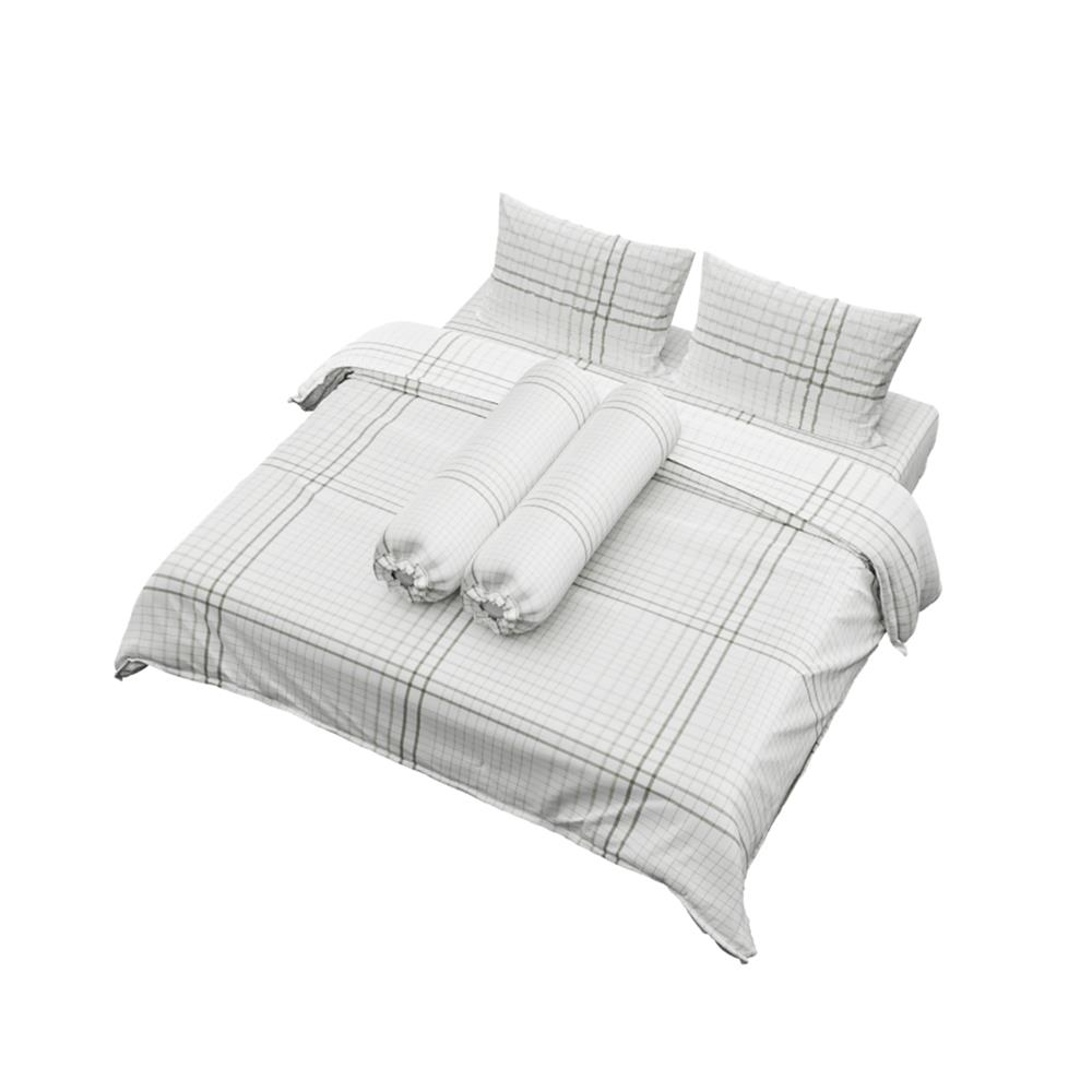 ชุดผ้าปูที่นอน 6 ฟุต (ชุด 6 ชิ้น) FACINO PRINT FA087