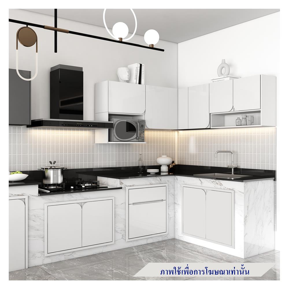 ตู้แขวนคู่ KITZCHO CURVE 80x40 ซม. สี DIAMOND