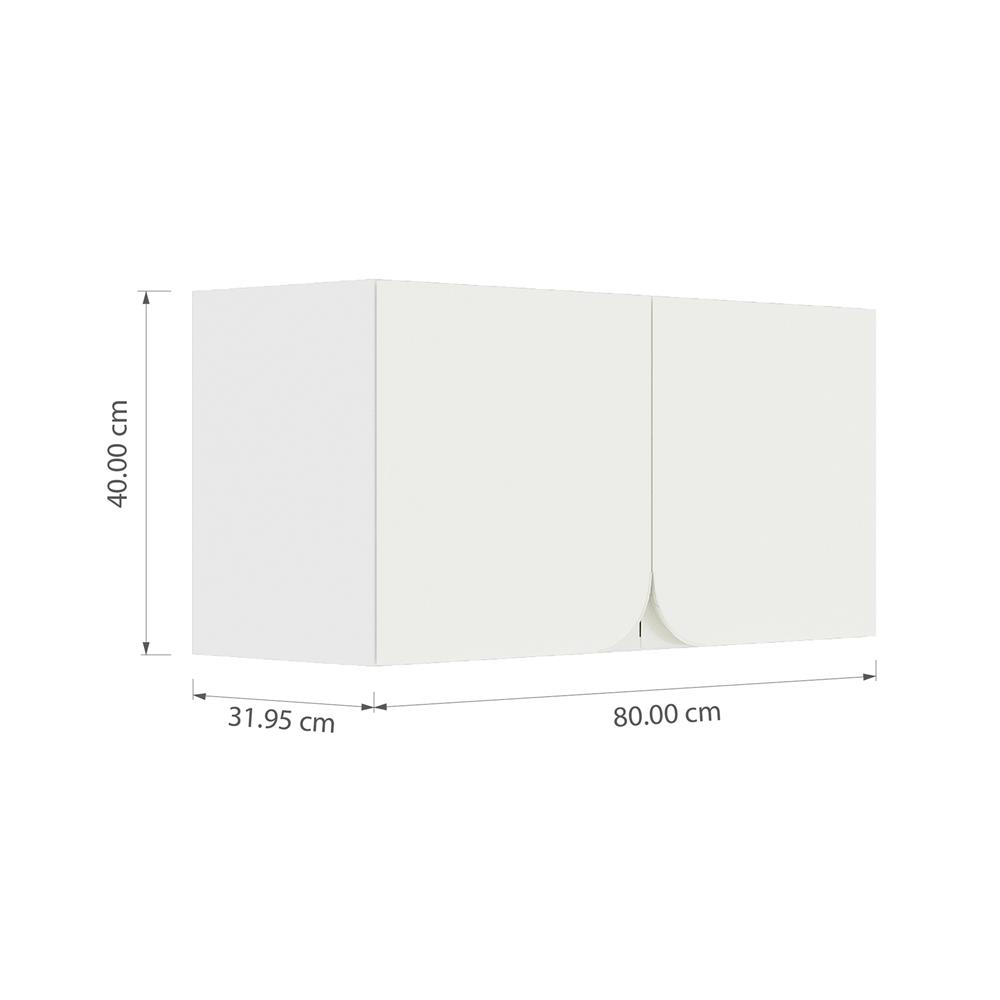 ตู้แขวนคู่ KITZCHO CURVE 80x40 ซม. สี DIAMOND