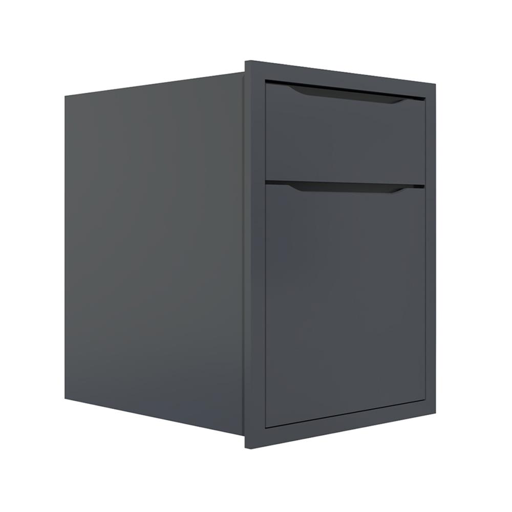 ตู้ลิ้นชัก MJ ECO 66x66 ซม. สี GREY GRAPHITE