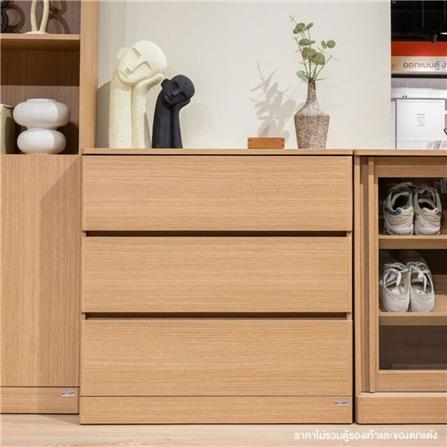 ตู้ลิ้นชัก 3 ลิ้นชัก KONCEPT TIMBUR 19236156 80 ซม. สีโอ๊ค_4